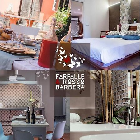 Appartamento Vacanze / Holiday Flat Farfalle&Rossobarbera Montegrosso dʼAsti Exteriör bild